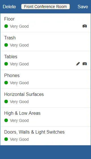 CleanQC Ratings and Weighting Screenshot